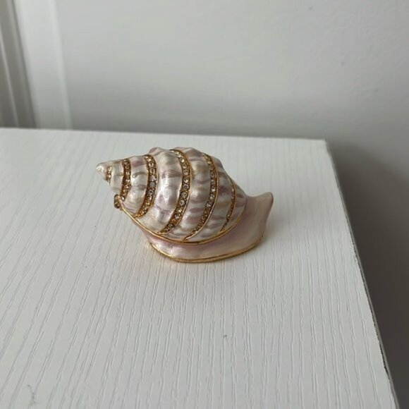 Kingston Designs Other - Kingston Designs Sea Shell Conch Trinket Box